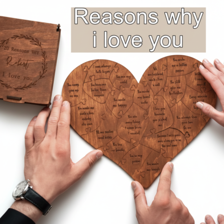 The "10 Reasons Why" Love Game - Interactive Couple's Challenge Heart