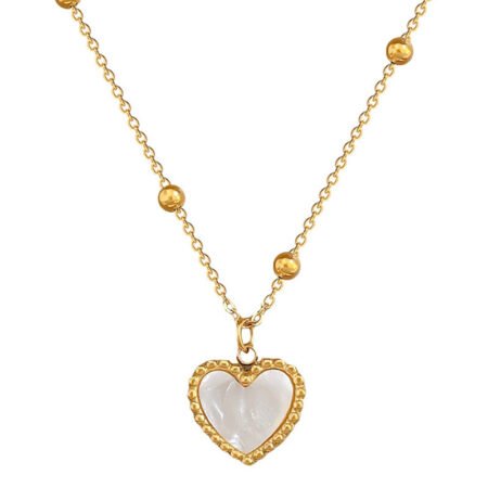 Simple Love Heart - 18K Gold Layered Necklace for Her