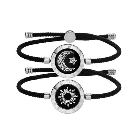 Synchronized Hearts - Sun & Moon Smart Sensing Jewelry Set