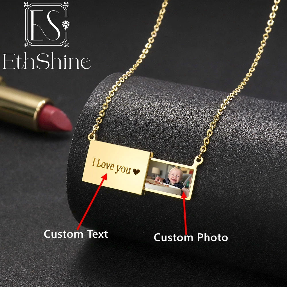 Collier médaillon enveloppe personnalisé pour femmes, bijoux personnalisés avec Message Photo, cadeau en acier inoxydable pour ses meilleurs amis, Couples 3 Collier médaillon enveloppe personnalisé pour femmes, bijoux personnalisés avec Message Photo, cadeau en acier inoxydable pour ses meilleurs amis, Couples 3