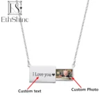 Collier médaillon enveloppe personnalisé pour femmes, bijoux personnalisés avec Message Photo, cadeau en acier inoxydable pour ses meilleurs amis, Couples 6 Collier médaillon enveloppe personnalisé pour femmes, bijoux personnalisés avec Message Photo, cadeau en acier inoxydable pour ses meilleurs amis, Couples 6