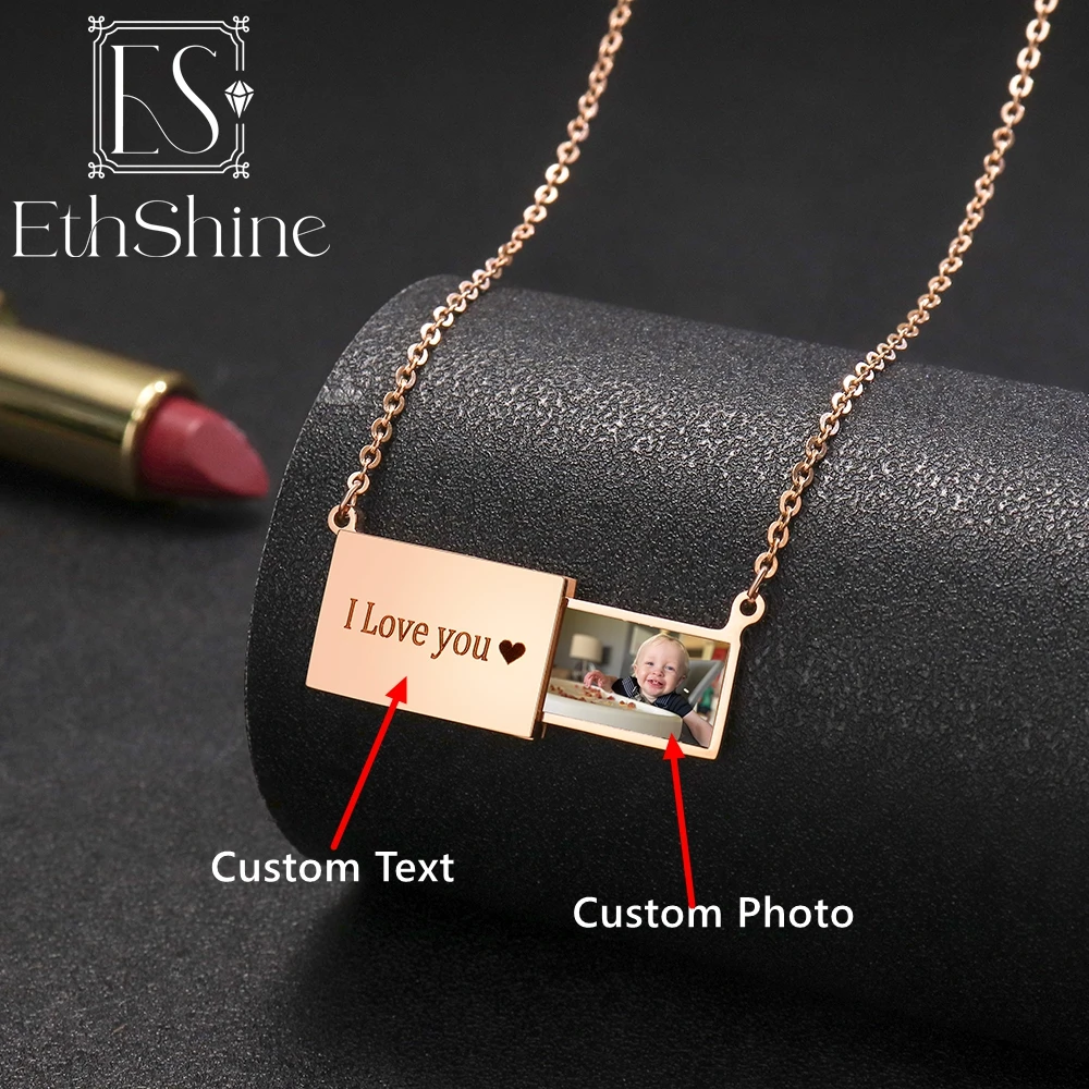 Collier médaillon enveloppe personnalisé pour femmes, bijoux personnalisés avec Message Photo, cadeau en acier inoxydable pour ses meilleurs amis, Couples 2 Collier médaillon enveloppe personnalisé pour femmes, bijoux personnalisés avec Message Photo, cadeau en acier inoxydable pour ses meilleurs amis, Couples 2
