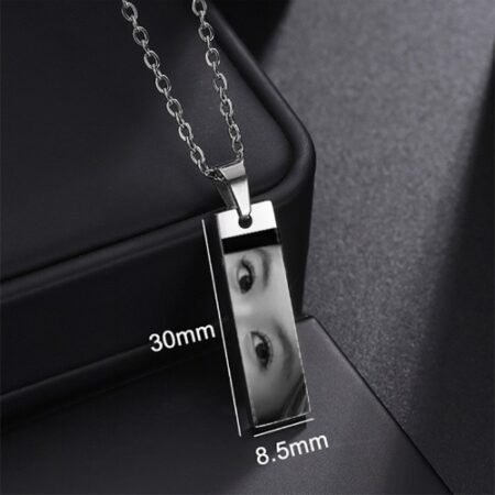 The Soul Window – Signature Eye Projection & Engraving Necklace