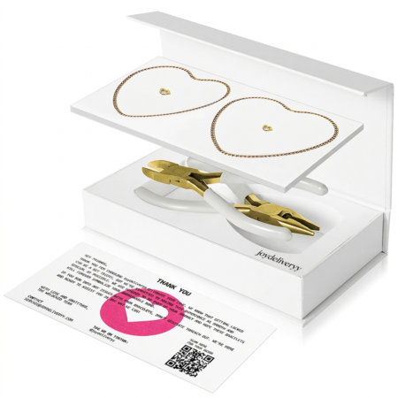 The Sterling Vow – 925 Silver Permanent Jewelry Suite